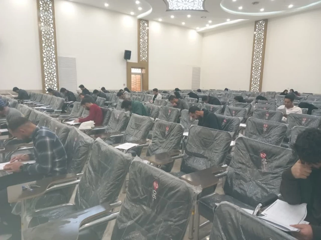 با حضور مهارت آموزان برگزار شد : 
برگزاری آزمون جبرانی فرهنگی مهارت آموزان  3