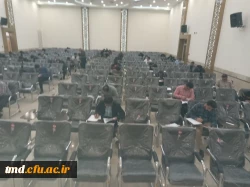 با حضور مهارت آموزان برگزار شد : 
برگزاری آزمون جبرانی فرهنگی مهارت آموزان  4