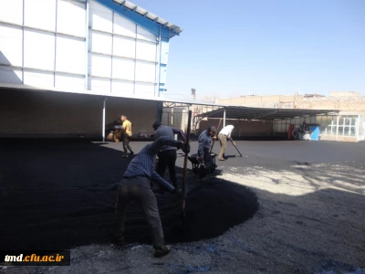 به منظور بهسازی محیط دانشگاه انجام شد : 
آسفالت 1000 متر از محوطه دانشگاه فرهنگیان واحد دانشور 