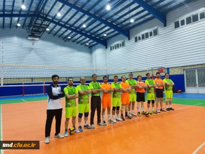 همزمان با  نیمه شعبان و میلاد حضرت صاحب الزمان(عج) انجام شد : 
مسابقه والیبال اعضای هیئت علمی و کارکنان دانشگاههای نیشابور به میزبانی واحد دانشور 