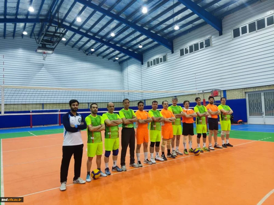 همزمان با  نیمه شعبان و میلاد حضرت صاحب الزمان(عج) انجام شد : 
مسابقه والیبال اعضای هیئت علمی و کارکنان دانشگاههای نیشابور به میزبانی واحد دانشور  2