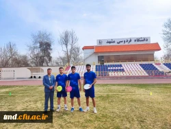 به میزبانی دانشگاه فردوسی مشهد مسابقه فریزبی برگزار شد : 
کسب مقام دوم تیم اعزامی دانشگاه فرهنگیان واحددانشور نیشابور  3