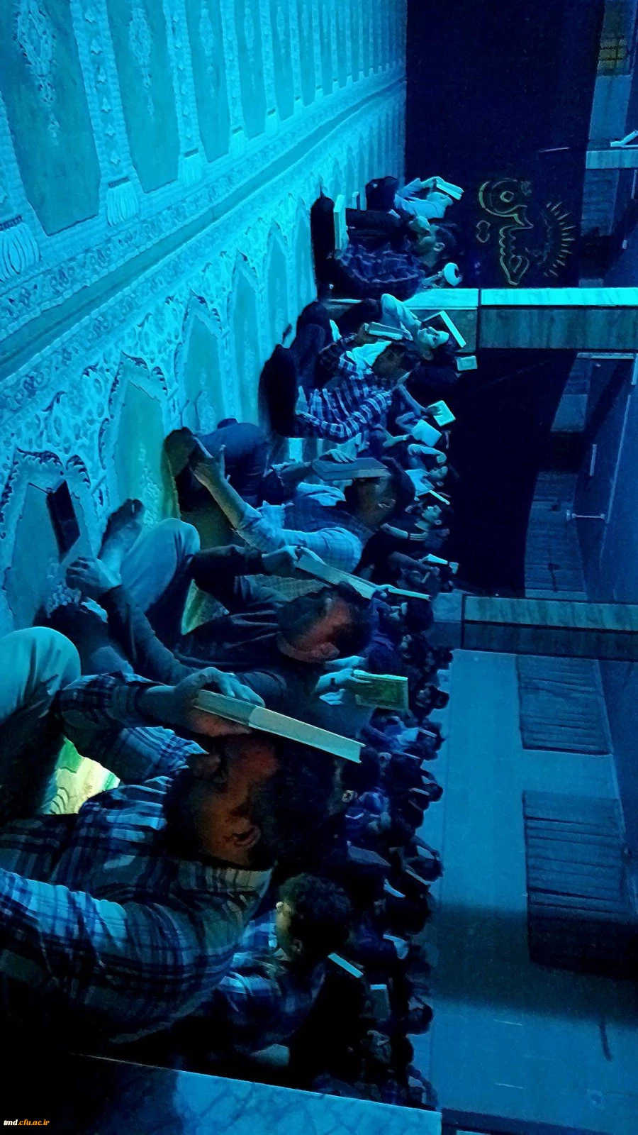 همزمان با شب نوزدهم ماه مبارک رمضان انجام شد : 
مراسم احیا و سخنرانی با حضور پرشور دانشجویان 7