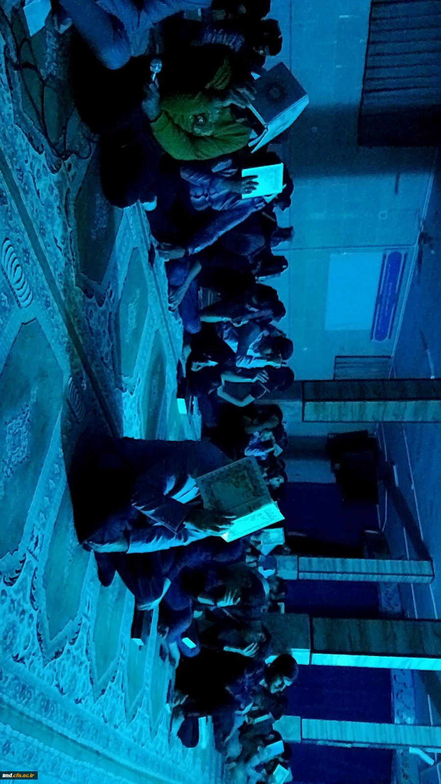 همزمان با شب نوزدهم ماه مبارک رمضان انجام شد : 
مراسم احیا و سخنرانی با حضور پرشور دانشجویان 8