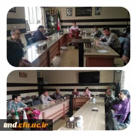 با حضور ریاست مرکز و کارشناسان انجام شد : 
جلسه هماهنگی برگزاری هفته بزرگداشت مقام معلم و دهه سرآمدی آموزش در دانشگاه فرهنگیان  2