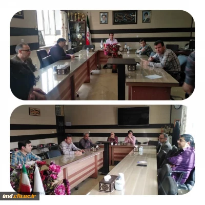 با حضور ریاست مرکز و کارشناسان انجام شد : 
جلسه هماهنگی برگزاری هفته بزرگداشت مقام معلم و دهه سرآمدی آموزش در دانشگاه فرهنگیان 