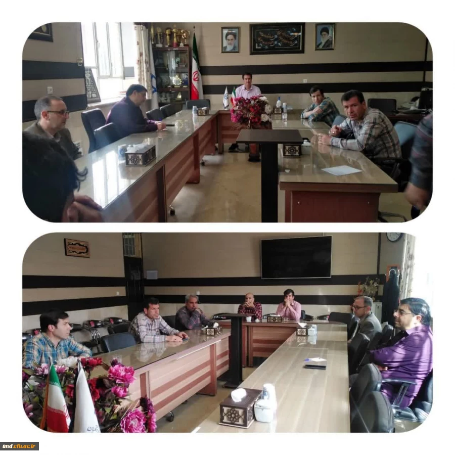 با حضور ریاست مرکز و کارشناسان انجام شد : 
جلسه هماهنگی برگزاری هفته بزرگداشت مقام معلم و دهه سرآمدی آموزش در دانشگاه فرهنگیان  2