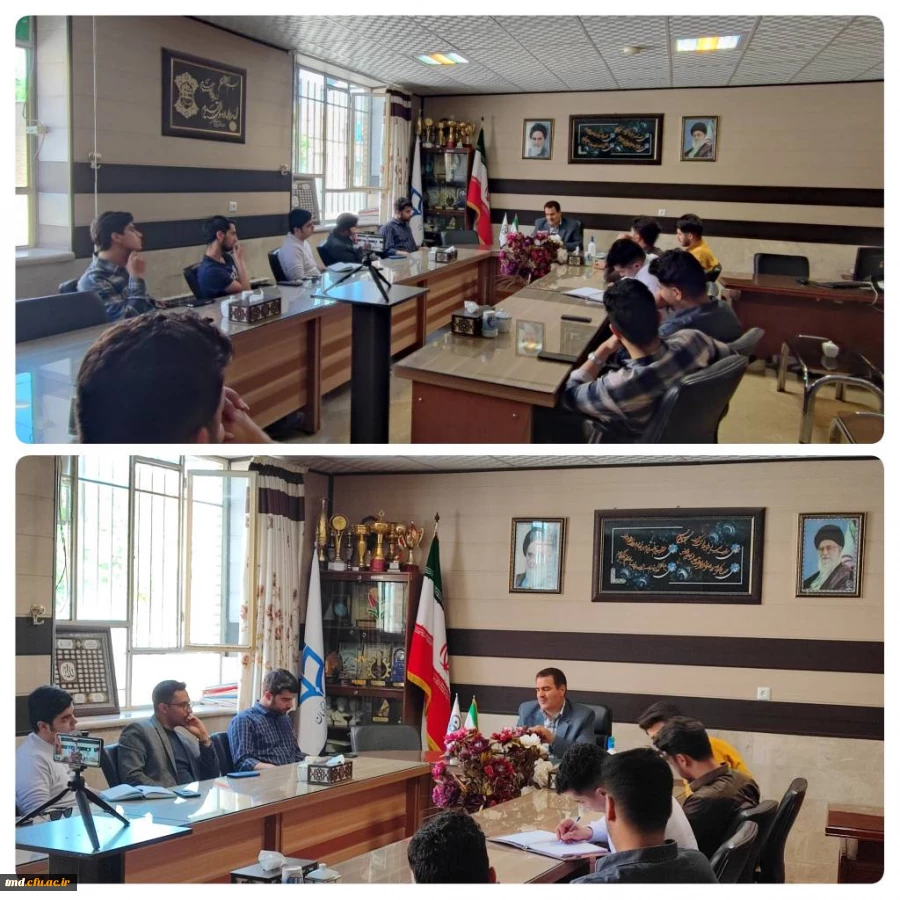 همزمان با هفته بزرگداشت مقام معلم و دهه سرآمدی آموزش انجام شد : 
جلسه پرسش و پاسخ نمایندگان دانشجویی با سرپرست دانشگاه فرهنگیان واحد دانشور در خصوص مسائل جاری دانشگاه 2