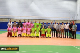 به میزبانی واحد دانشور و همزمان با دهه سرآمدی آموزش برگزار شد : 
فینال مسابقات والیبال دانشگاههای نیشابور 