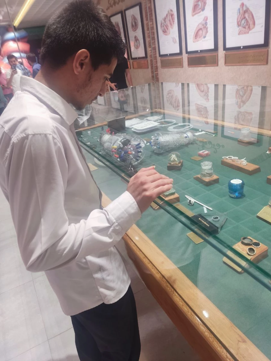 همزمان با روز جهانی خیام انجام شد : 
بازدید دانشجویان از مجموعه افلاک نمای خیام و موزه پروفسور صادقی  4