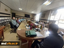 با حضور دانشجویان شرکت کننده در اردوی راهیان نور انجام شد : 
جلسه تقدیر و تجلیل از عوامل برگزار کننده اردوی راهیان نور  2