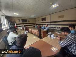 با حضور دانشجویان شرکت کننده در اردوی راهیان نور انجام شد : 
جلسه تقدیر و تجلیل از عوامل برگزار کننده اردوی راهیان نور  3