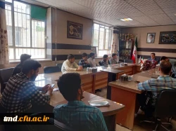 با حضور دانشجویان شرکت کننده در اردوی راهیان نور انجام شد : 
جلسه تقدیر و تجلیل از عوامل برگزار کننده اردوی راهیان نور  5