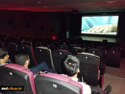 همزمان با هفته سراهای دانشجویی برگزار شد : 
حضور دانشجویان در سینما مهدوی شهرستان نیشابور 