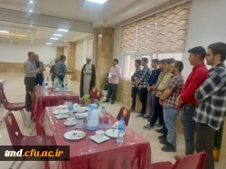 با حضور مسئولان واحد دانشور انجام  شد : 
تجلیل و تقدیر از دانشجویان جهادی واحد دانشور در خانه فرزندان امام علی ( ع)  3