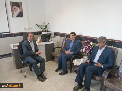 
در دیدار رئیس دانشگاه فرهنگیان و همراهی علیرضا کلیدری مدیر اسبق آموزش و پرورش نیشابور با رئیس آموزش و پرورش سرولایت مطرح شد.
دانشگاه فرهنگیان نیشابور با تمام توان و ظرفیت در کنار آموزش و پرورش سرولایت خواهد بود.
