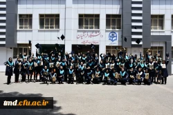 با حضور دانشجویان دختر ورودی 98 و خانواده های آنها برگزار شد : 
آئین دانش آموختگی دانشجویان دختر ورودی 1398 واحد دانشور نیشابور 2