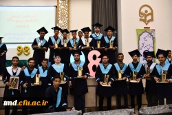 با حضور پرشور و نشاط دانشجویان ورودی 1398  برگزار شد : 
آئین دانش آموختگی دانشجویان رشته آموزش ابتدائی ورودی 98 واحد دانشور  10