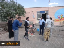 با حضور دانشجویان جهادی واحد دانشور برگزار شد : 
اردوی جهادی گروه شهید محرابی و حضور درمناطق محروم شهرستان میان جلگه
 6