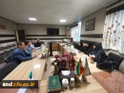 در دیدار سرکار خانم اسدی ، رئیس آموزش و پرورش شهرستان میان جلگه و آقای دکتر رئوفیان برگزار شد : 
جلسه هماهنگی در خصوص تعامل پیوسته دانشگاه فرهنگیان و آموزش و پرورش  2