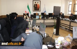 با حضور رئیس  و کارشناس مسئول امور فرهنگی واحد دانشور برگزار شد : 
اولین جلسه آموزش و پژوهش صیانت از جوانی جمعیت شهرستان نیشابور  3