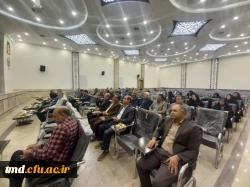 با حضور اساتید راهنما ، و مدیران و معلمان مجری طرح کارورزی برگزار شد : 
نخستین کارگاه آموزشی کارورزی 6