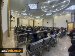 با حضور دانشجویان ورودی 1402 برگزار شد : 
جلسه توجیهی امور آموزشی  2