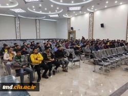 با حضور دانشجویان خوابگاهی ورودی 1402 برگزار شد . 
جلسه  توجیهی ارائه قوانین و مقررات  خوابگاهی با حضور سرپرستان شبانه روزی  4