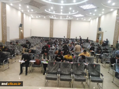 با حضور دانشجویان جدیدالورود 1402 انجام شد : 
آغاز فرآیند ثبت نام از 222 دانشجوی کاردانی و کارشناسی 