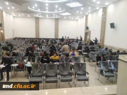 با حضور دانشجویان جدیدالورود 1402 انجام شد : 
آغاز فرآیند ثبت نام از 222 دانشجوی کاردانی و کارشناسی  3