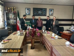 با حضور مسئول بسیج دانشجویی شهرستان نیشابور برگزار شد : 
مراسم تودیع و معارفه مسئول بسیج دانشجویی واحد دانشور  2