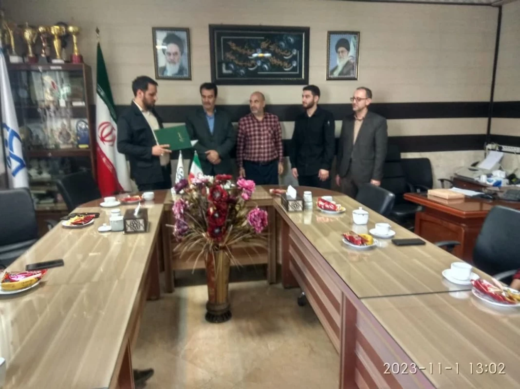 با حضور مسئول بسیج دانشجویی شهرستان نیشابور برگزار شد : 
مراسم تودیع و معارفه مسئول بسیج دانشجویی واحد دانشور  3