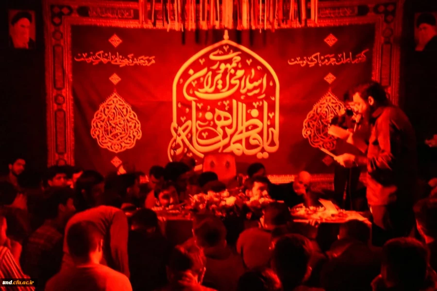 همزمان با ایام غمبار شهادت حضرت زهرا ( سلام الله علیها ) و با استقبال بی نظیر و غیر قابل توصیف دانشجویان برگزار شد : 
مراسم استقبال از شهید گمنام و سوگواری حضرت زهرا ( سلام الله علیها )  7