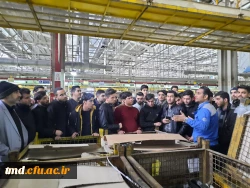 همزمان با هفته پژوهش برگزار شد : 
بازدید علمی دانشجویان از مجموعه شرکت ایران خودرو خراسان رضوی  9