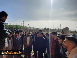 با حضور دانشجویان انجام شد : 
بازدید از مجموعه نیروگاه بادی بینالود به مناسبت هفته پژوهش 3