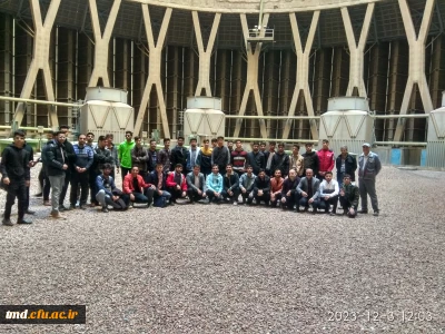 با حضور دانشجویان و به مناسبت هفته پژوهش انجام شد : 
بازدید دانشجویان  از نیروگاه سیکل ترکیبی نیشابور 