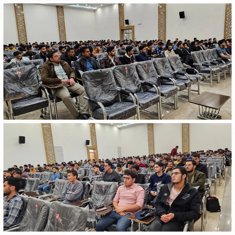 همزمان با روزهای پایانی هفته پژوهش و با ارائه دکتر سید الحسینی برگزار شد : 
کارگاه آموزشی بهداشت و تغذیه ویژه دانشجویان  2