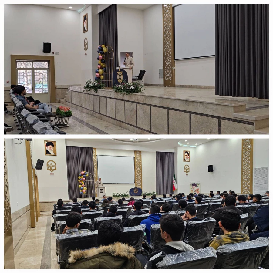 همزمان با روزهای پایانی هفته پژوهش و با ارائه دکتر سید الحسینی برگزار شد : 
کارگاه آموزشی بهداشت و تغذیه ویژه دانشجویان  3