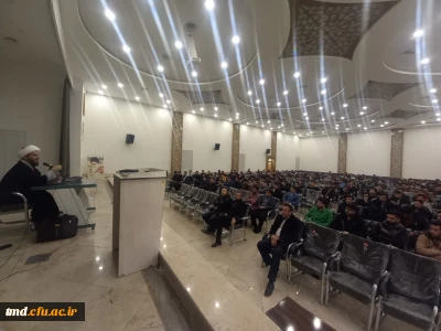 با حضور حجت الاسلام فوجی از مجموعه فرهنگی سعدا  برگزار شد : 
کارگاه بصیرت افزایی جهاد تبیین و بیان ویژگی های انقلاب اسلامی 