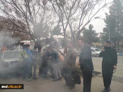 با حضور پرشور دانشجویان واحد دانشور انجام شد:
اعزام دانشجویان به اردوی راهیان نور  