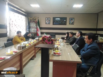 به میزبانی واحد دانشور نیشابور برگزار شد : 
جلسه هماهنگی کمیته تغذیه دانشگاهها و مراکز آموزش عالی شهرستان نیشابور با کارشناس تغذیه وزارت بهداشت 