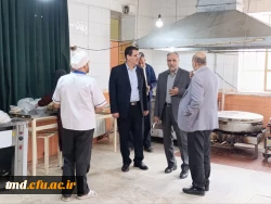 با حضور دکتر تقی پور ، مدیر امور پردیسها و مراکز استان خراسان رضوی انجام شد : 
جلسه شورای اداری واحد دانشور و بازدید از بخشهای مختلف دانشگاه  6