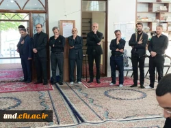 با حضور خانواده  دانشجو معلم فقید زنده یاد حجت فتاح زاده برگزار شد : 
حضور پرشور اساتید ، کارکنان و اساتید واحد دانشور در مراسم یادبود و ترحیم مرحوم فتاح زاده  8