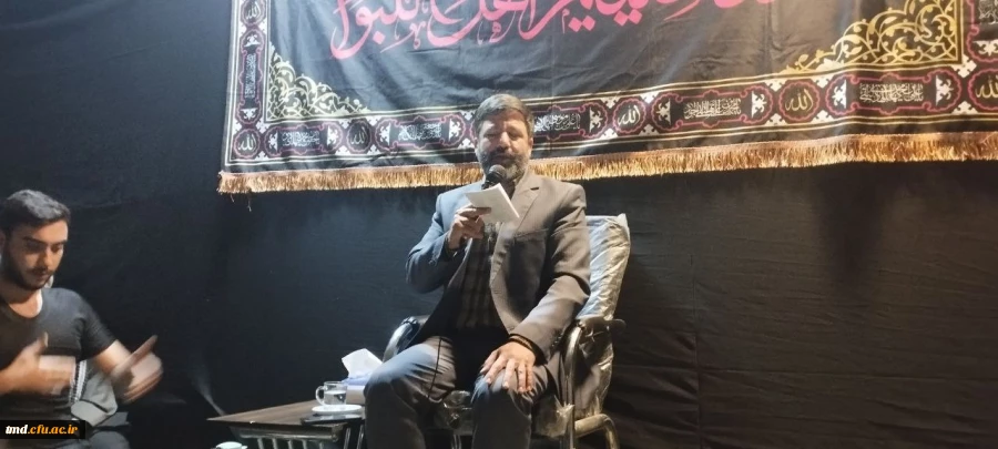 همزمان با ایام شهادت حضرت امام جعفر صادق ( علیه السلام ) برگزار شد : 
مراسم سخنرانی و عزاداری دانشجویان واحد دانشور نیشابور  2