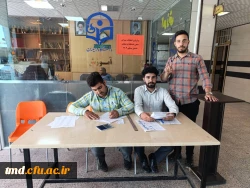 با حضور پرشور و نشاط دانشجویان برگزار شد : 
برگزاری انتخابات شورای صنفی رفاهی  5