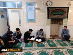 با حضور دانشجویان ورودی 1400 و در راستای نظام نامه فرهنگی دانشجویان انجام شد : 
برگزاری آزمون های سواد قرآنی  2