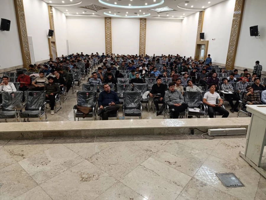 باحضور کارشناسان ستاد اقامه نماز استان خراسان رضوی برگزار شد : 
برگزاری کارگاه آموزشی معرفتی معراج با موضوع نماز ویژه دانشجویان ورودی 1402 3