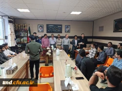 همزمان با میلاد مسعود امام هادی (ع) و دهه ولایت انجام شد : 
تجلیل از گروههای جهادی ( دانشجویان بسیجی واحد دانشور ) 6