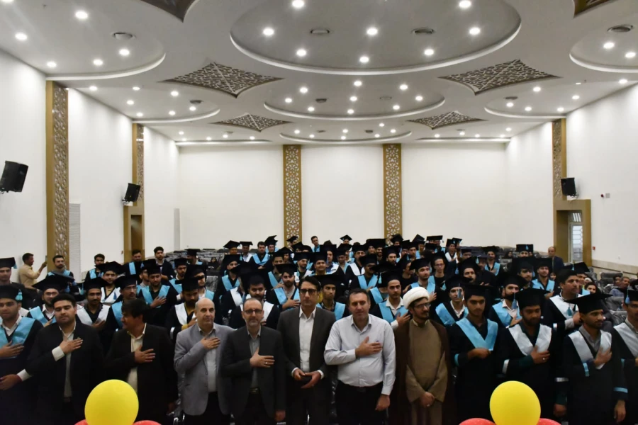 همزمان با فرارسیدن عید سعید غدیر انجام شد : 
آئین دانش آموختگی دانشجویان ورودی 1399 واحد دانشور نیشابور  7