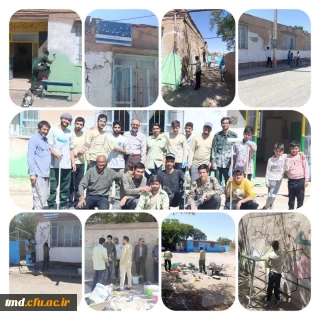 همزمان با روزهای پایانی تابستان و آغاز سال تحصیلی انجام شد : 
حضور گروههای جهادی در روستاهای مناطق محروم